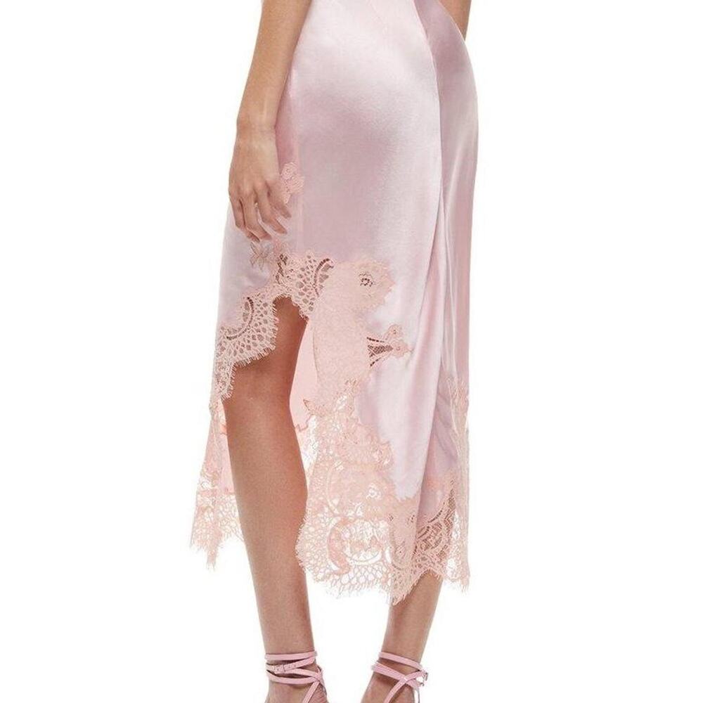 Alice olivia pink satin